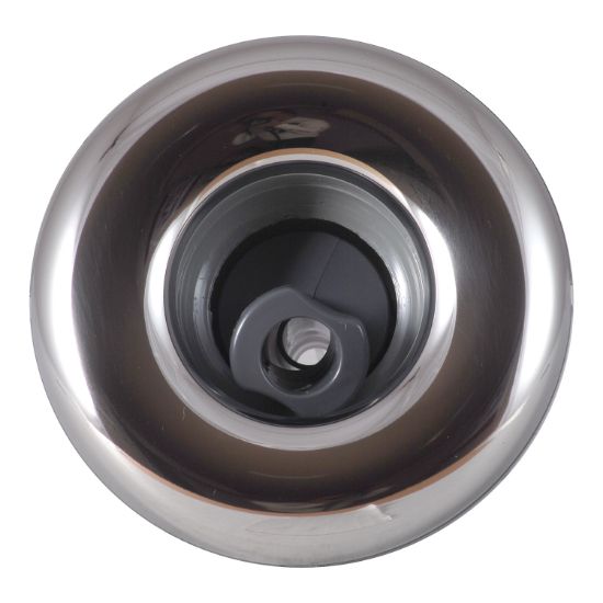 212-8149S-DS: Jet Internal, Waterway Poly Storm, Rotating, 4" Face, Smooth, Dark Gray/Stainless