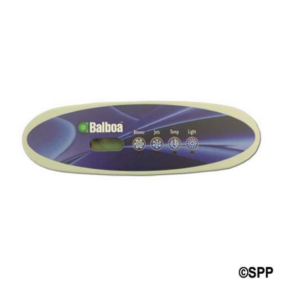 53777-R: Spaside Control, Balboa MVP/VL260, 4-Button, LCD, Blower-Jets-Temp-Light,Gray Bezel, 10'Cable w/ Phone Plug