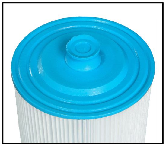 P-7606: Filter Cartridge, Proline, Diameter: 7", Length: 29-3/8", Top: injection molded knob Handle, Bottom: injection molded cone adapter  75Sq. Ft.
