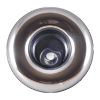 212-8141S: Jet Internal, Waterway Poly Storm, Rotating, 4" Face, Smooth, Black/Stainless